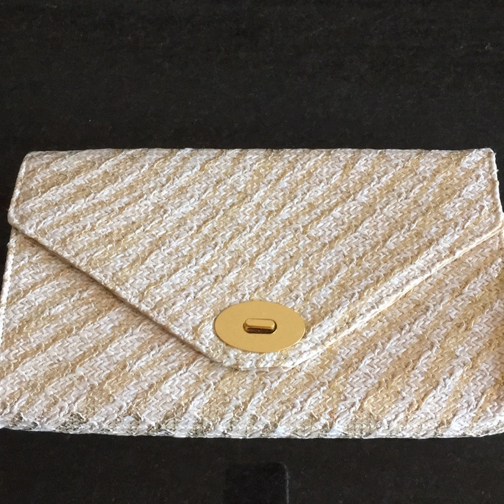 H&M Tan Clutch